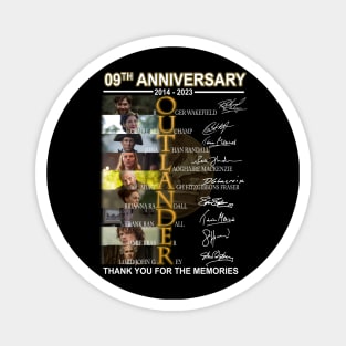 08 Years 2022 Outlander Anniversary Thank You For The Memories Film Magnet